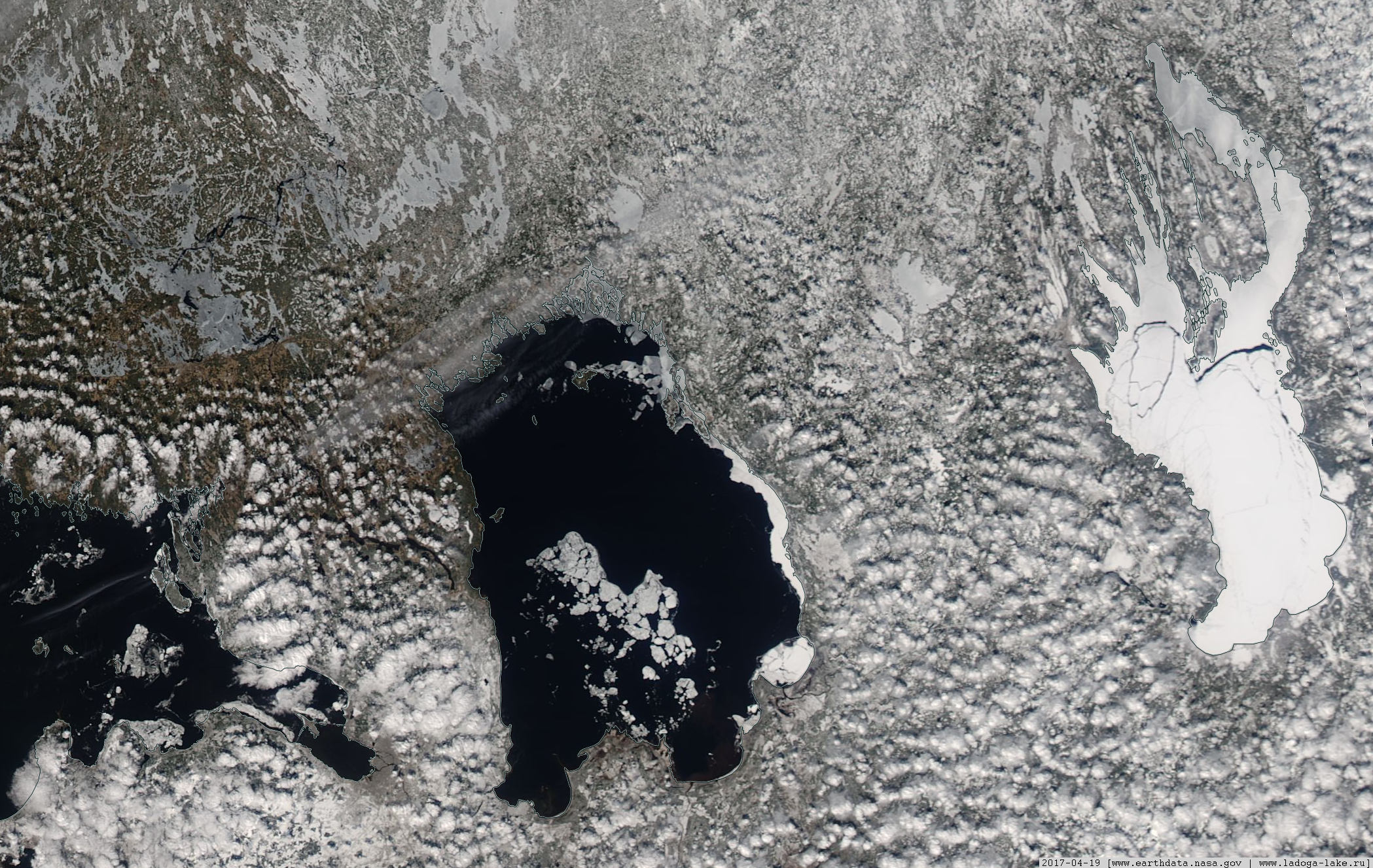 Ледовая обстановка ладоге в реальном времени. Космический снимок Онежского озера. Онежское озеро из космоса. Онежское озеро вид из космоса. Ладожское озеро с космоса.